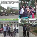 KUNJUNGAN KOORDINATOR KOPERTIS KE UNTAG SAMARINDA (30 OKTOBER 2015)